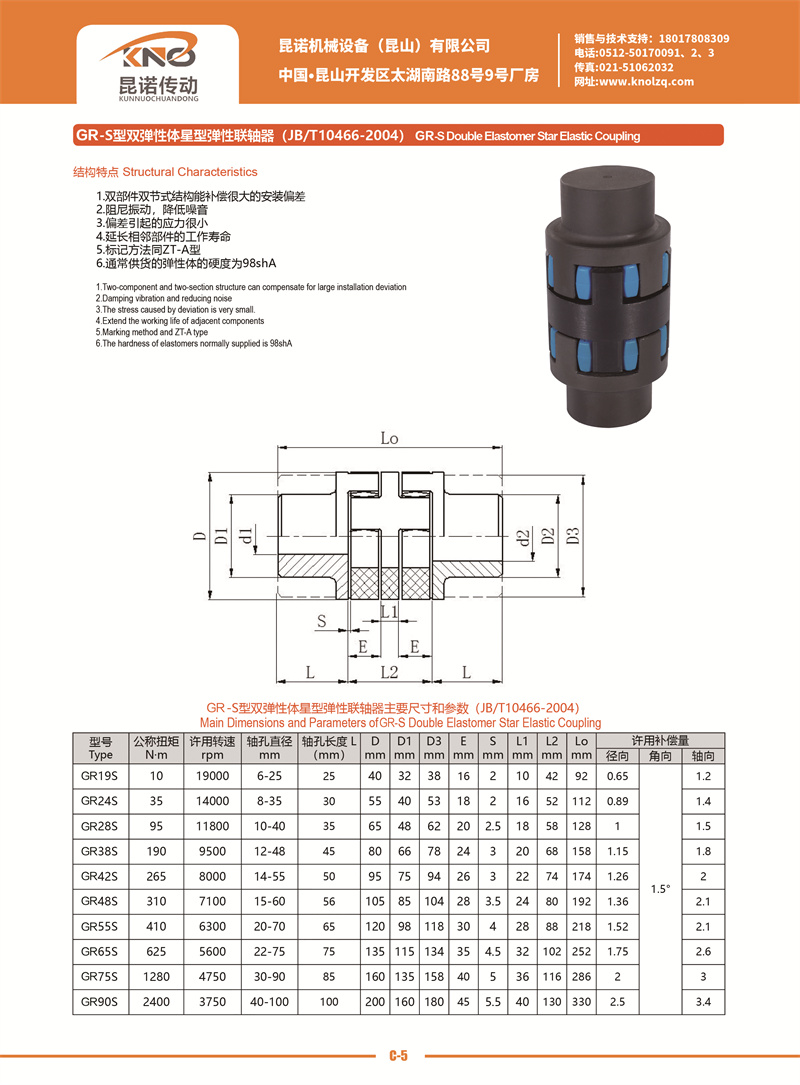 C-5 GR-S型双弹性体星型弹性联轴器.jpg